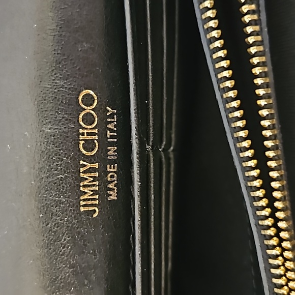 EUC Jimmy Choo Snakeskin Continental Wall in Hot Pink w/ COA - Picture 4 of 15